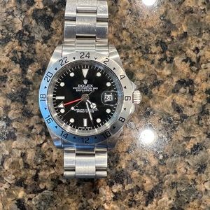 Men’s silver watch